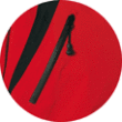 Ronstan - Regatta vízhatlan felső - felnőtt spray top piros/fehér/fekete 