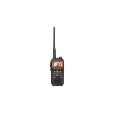 Standard Horizon - HX-210E kézi hajózási VHF adóvevő rádió fekete-narancs 