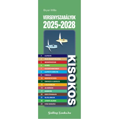 Bryan Willis - Versenyszabály kisokos 2025-2028  